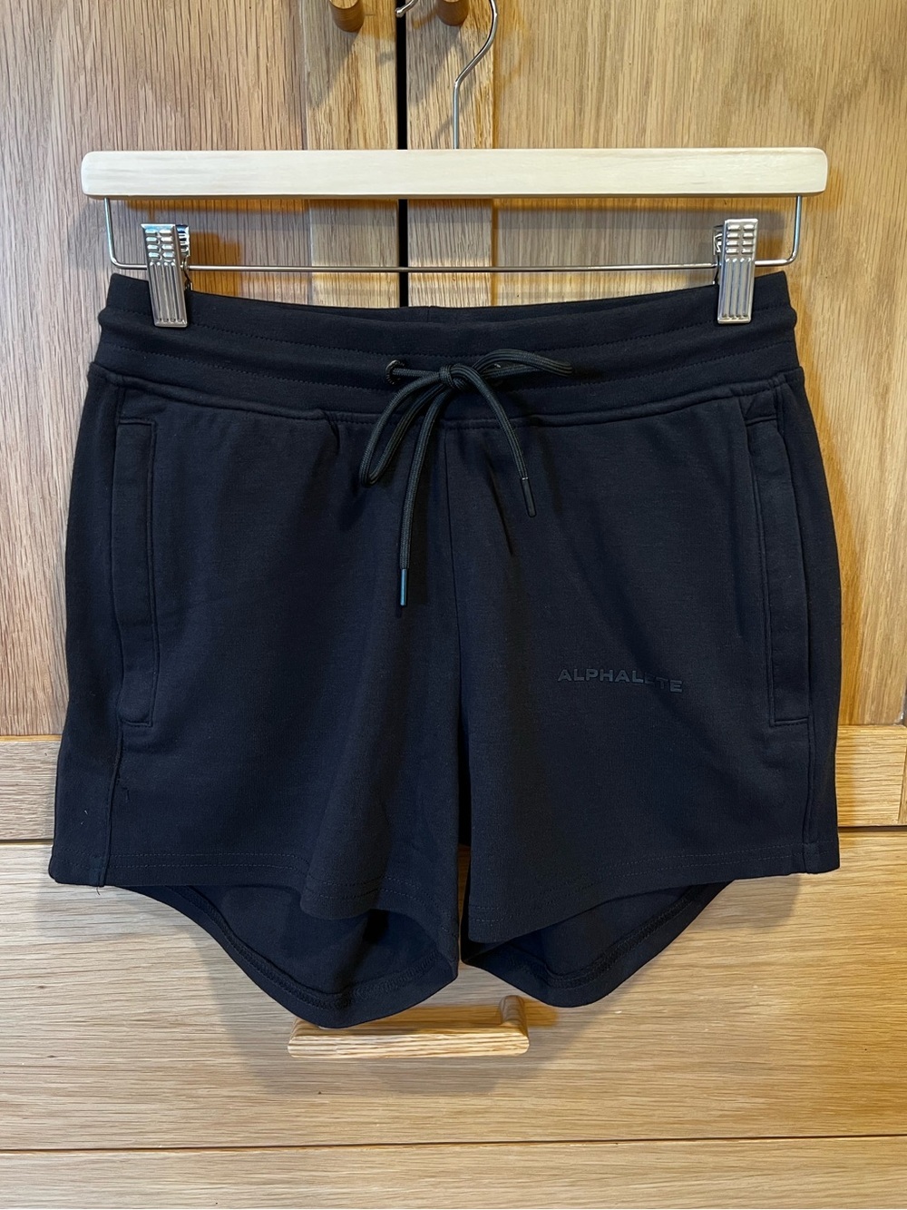 Alphalete Essential Drawstring Shorts Black Size Small New Casual Athleisure